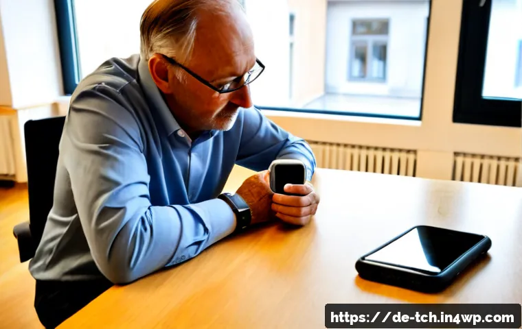 테크노웰빙 관련 최신 연구 결과 - Photorealistic German university wellbeing research setting, a middle-aged researcher and an older a...